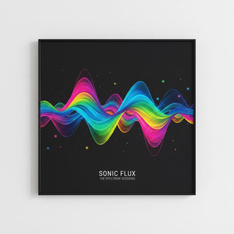 Sonic Flux – The Spectrum Sessions Wall Art Frame